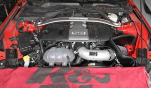 Ford Mustang Performance Air Intake - K&N Engineering - Typhoon - `18-`19